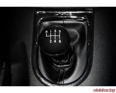 Steeda 6-Speed Shift Knob - Black Ford S550 Mustang 2015-2021 - 203-E216ULSI20