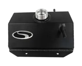 Steeda Coolant Expansion Tank Aluminum - Black Ford Mustang 2015-2022