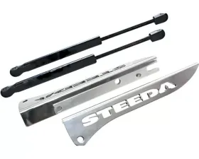 Steeda Engraved Billet Hood Strut Kit Ford Mustang 2005-2014