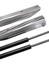 Steeda Billet Hood Strut Kit Ford Mustang 2005-2014                                     - 555-0651 - Image 2