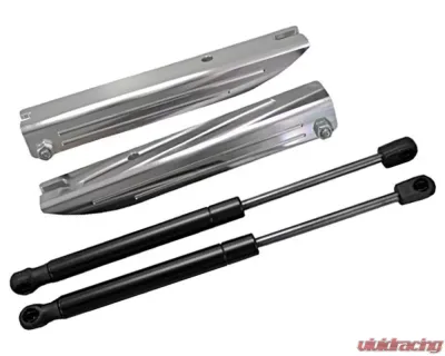 Steeda Billet Hood Strut Kit Ford Mustang 2005-2014 - 555-0651
