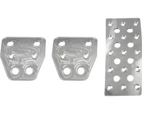 Steeda Aluminum Pedal Covers - Manual Ford Mustang 2005-2014