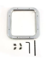 Steeda Shifter Bezel - Machined|Steeda Logo Ford Mustang 1987-1993                                     - 555-1170 - Image 2
