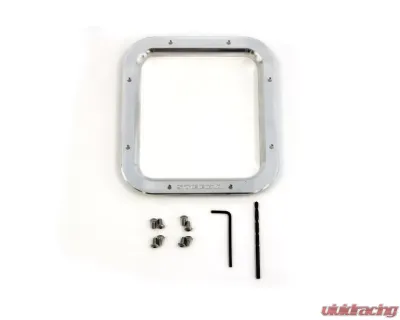 Steeda Shifter Bezel - Machined|Steeda Logo Ford Mustang 1987-1993 - 555-1170