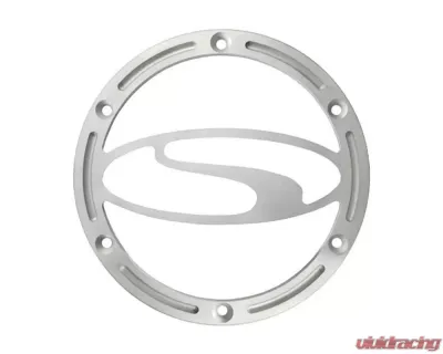 Steeda Speaker Covers - Machined|Steeda Logo Ford Mustang 2005-2009 - 555-1214