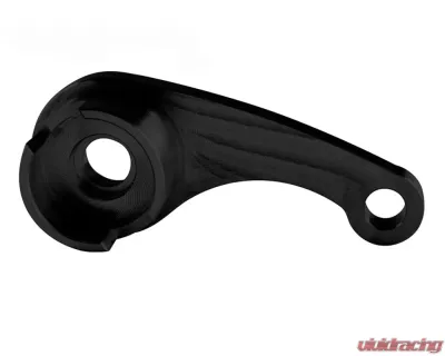 Steeda Billet Aluminum Interior Hood Latch Release Lever - Black Ford Mustang | Fusion | Focus 2012-2022 - 555-1248-B