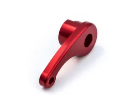 Steeda Billet Aluminum Interior Hood Latch Release Lever - Red Ford Mustang | Fusion | Focus 2012-2022
