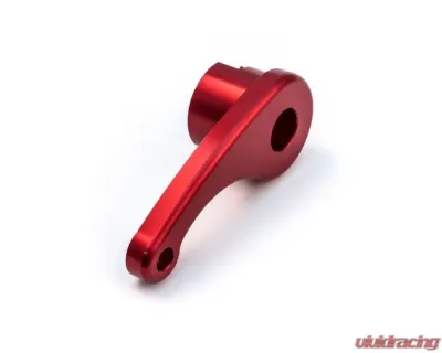 Steeda Billet Aluminum Interior Hood Latch Release Lever - Red Ford Mustang | Fusion | Focus 2012-2022 - 555-1248-R