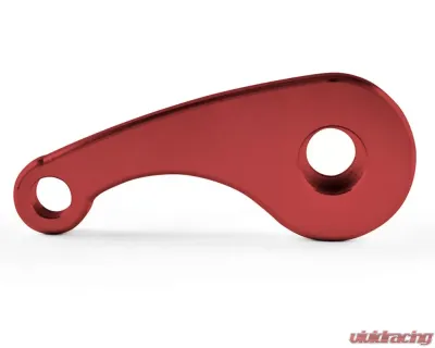 Steeda Billet Aluminum Interior Hood Latch Release Lever - Red Ford Mustang | Fusion | Focus 2012-2022 - 555-1248-R