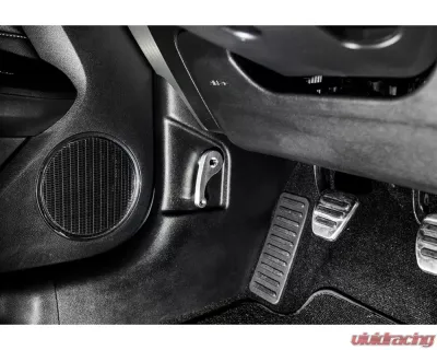 Steeda Billet Aluminum Interior Hood Latch Release Lever Ford Mustang | Fusion | Focus 2012-2022 - 555-1248
