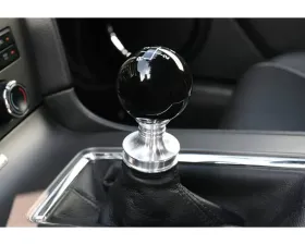 Steeda Black Cue Ball Shift Knob & Billet Collar Ford Mustang 2011-2014