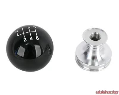 Steeda Black Cue Ball Shift Knob & Billet Collar Ford Mustang 2011-2014 - 555-1250