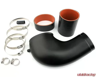 Steeda High Flow Inlet Tube - Black|Black Hose Ford Mustang GT|Bullitt 2005-2009 - 555-3130-B