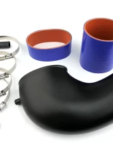 Steeda High Flow Inlet Tube - Black|Blue Hose Ford Mustang GT|Bullitt 2005-2009                                     - 555-3130 - Image 4