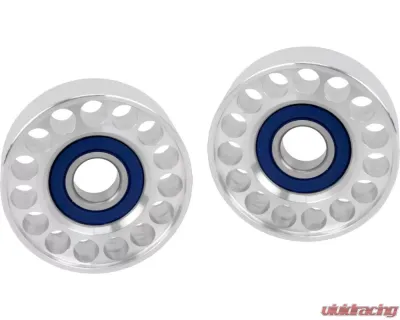 Steeda Billet Idler Pulleys Ford Mustang GT S550 2015-2022 - 555-3366