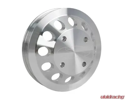 Steeda Billet 4 Bolt Water Pump Pulley Ford Mustang GT | Boss 302 2011+ - 555-3362