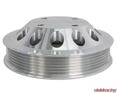 Steeda Billet 4 Bolt Water Pump Pulley Ford Mustang GT | Boss 302 2011+ - 555-3362
