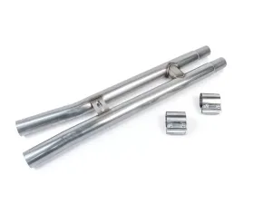 Steeda 304 Stainless Resonator Race H-Pipe Ford Mustang GT 5.0L 2015-2022