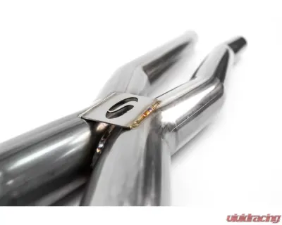 Steeda 304 Stainless Resonator Race X-Pipe Ford Mustang GT 5.0L 2015-2024 - 555-3618
