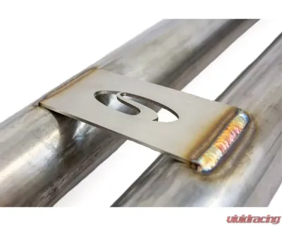 Steeda 304 Stainless Resonator Race H-Pipe Ford Mustang GT 5.0L 2018+ - 555-3619