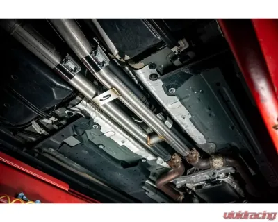 Steeda 304 Stainless Resonator Race H-Pipe Ford Mustang GT 5.0L 2018+ - 555-3619