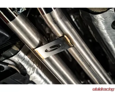 Steeda 304 Stainless Resonator Race H-Pipe Ford Mustang GT 5.0L 2018+ - 555-3619