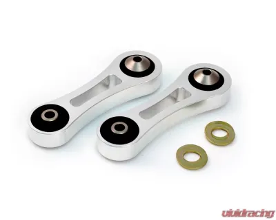 Steeda Billet Aluminum Vertical Links - Polyurethane Bushings Ford Mustang 2015-2022 - 555-4129