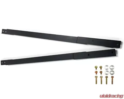 Steeda Low-Profile Jacking Rails Ford Mustang Convertible 2015-2022 - 555-5207