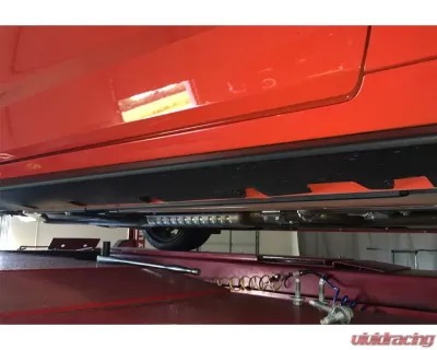Steeda Low-Profile Jacking Rails Ford Mustang Convertible 2015-2022 - 555-5207