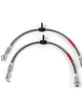 Steeda Stainless Braided Full Front|Rear Brake Hose Kit Ford Fusion 2013-2019                                     - 555-6028 - Image 3
