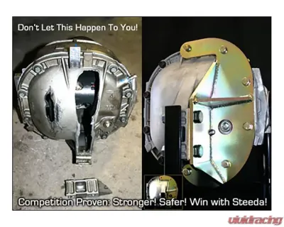 Steeda IRS Differential Cover Brace Ford Mustang Cobra 1999-2004 - 555-8118