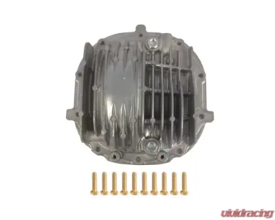 Steeda Finned 8.8" Differential Cover w/ Fill|Drain Plugs Ford Mustang 1986-2014 - 555-8142