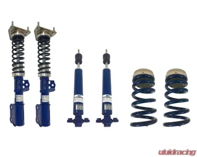 Steeda Pro-Action Front Coilovers & Adjustable Rear Ride Height Kit Ford Mustang 2015-2022 - 555-8173