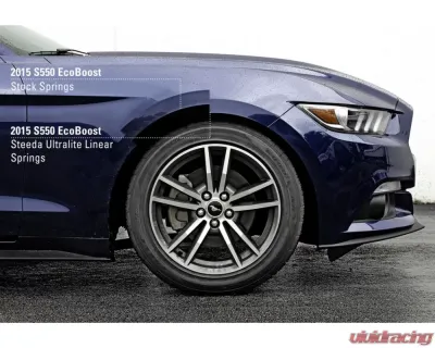 Steeda Linear Ultralite Lowering Springs Ford Mustang EcoBoost 2015-2022 - 555-8213