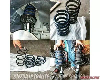 Steeda Linear Ultralite Extreme Lowering Springs Ford Mustang 2015-2022 - 555-8214