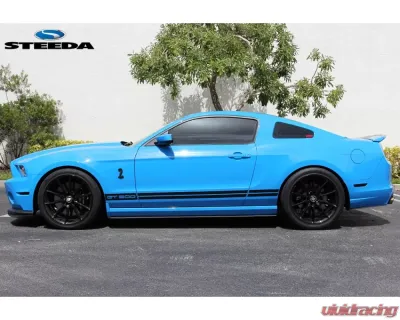 Steeda Sport Lowering Springs - Convertible Ford Shelby GT500 Mustang 2007-2014 - 555-8218