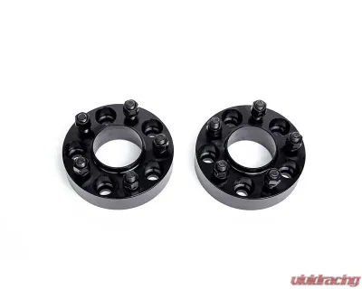 Steeda Pair 1.25 inch Hubcentric Billet Aluminum Wheel Spacer Ford Mustang 1994-2014 - 555-6616