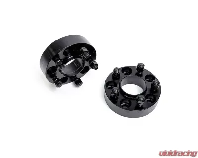 Steeda Pair 1.25 inch Hubcentric Billet Aluminum Wheel Spacer Ford Mustang 1994-2014 - 555-6616