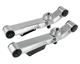 Steeda Aluminum Billet Weight Jacker Adjustable Poly/Poly Lower Control Arms Ford Mustang 1979-1999