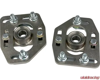 Steeda Steel Caster Camber Plates Ford Mustang 1979-1989 - 555-8079-2