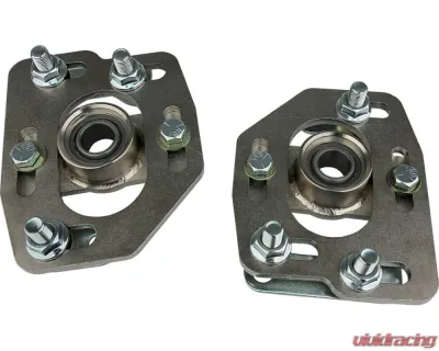 Steeda Caster Camber Plates Steel Ford Mustang 1990-1993 - 555-8090-2