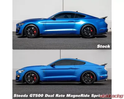 Steeda MagneRide Dual Rate Ultimate Handling Lowering Springs Ford GT500 2020-2023 - 555-8244