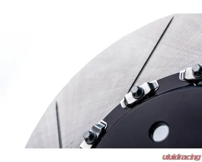 Steeda Front Two-Piece 380mm x 34mm Floating Rotors Pair Ford S550 Performance | Mustang GT 2015-2023 - 555-6032