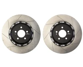 Steeda Front Two-Piece 380mm x 34mm Floating Rotors Pair Ford S550 Performance | Mustang GT 2015-2023
