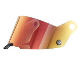 Stilo ST5 Helmet Replacement Shields Iridium Red Medium - Anti-Fog