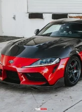 Seibon TV-Style Double-Sided Carbon Fiber Hood Toyota GR Supra 2020-2026                                     - HD20TYSUP-TV-DS - Image 9