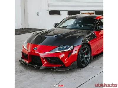 Seibon TV-Style Double-Sided Carbon Fiber Hood Toyota GR Supra 2020-2026 - HD20TYSUP-TV-DS