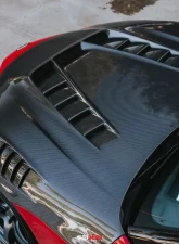 Seibon TV-Style Double-Sided Carbon Fiber Hood Toyota GR Supra 2020-2026                                     - HD20TYSUP-TV-DS - Image 12