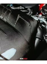 Seibon Carbon Fiber Engine Cover Toyota GR Supra 2020-2026                                     - EC20TYSUP - Image 10