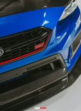 Seibon CW-Style Carbon Fiber Front Lip Spoiler Subaru WRX 2018-2021                                     - FL18SBIMP-CW - Image 10